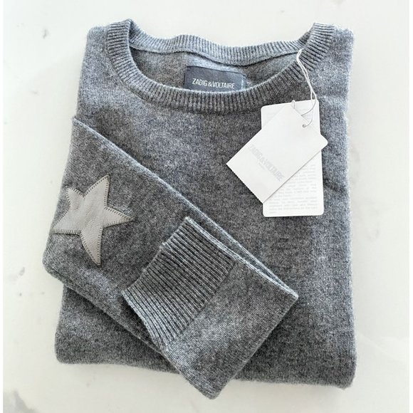 Zadig & Voltaire Sweaters - Zadig & Voltaire Cici Cashmere Sweater Sz S $398
